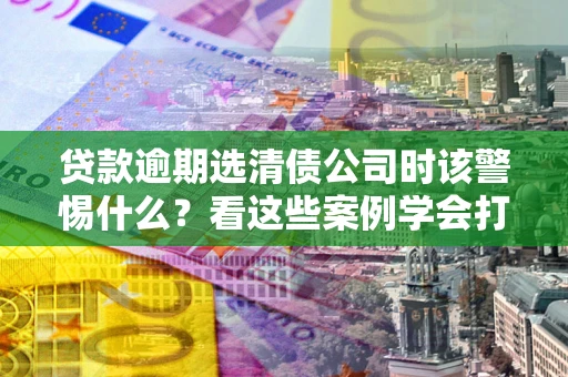 济南贷款逾期选清债公司时该警惕什么？看这些案例学会打翻身仗