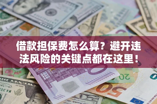 济南借款担保费怎么算？避开违法风险的关键点都在这里！