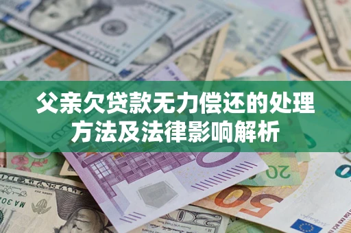 济南父亲欠贷款无力偿还的处理方法及法律影响解析
