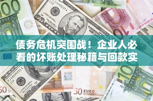 济南债务危机突围战！企业人必看的坏账处理秘籍与回款实战指南